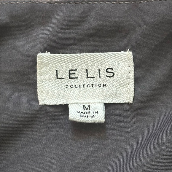 LE LIS Iridescent Purple Mini Dress Fairy Vibes - Picture 6 of 7